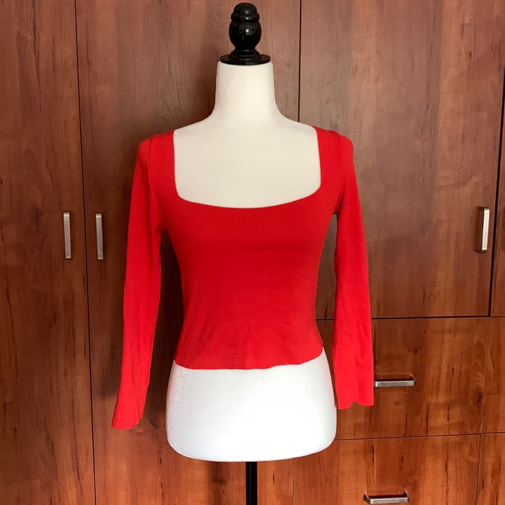 Topshop Fine Knit Top